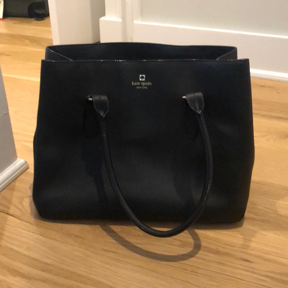Kate space large black purse